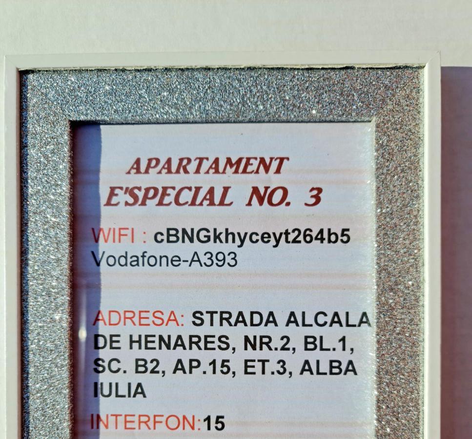 Apartament E'Special No3 Алба-Юлія Екстер'єр фото